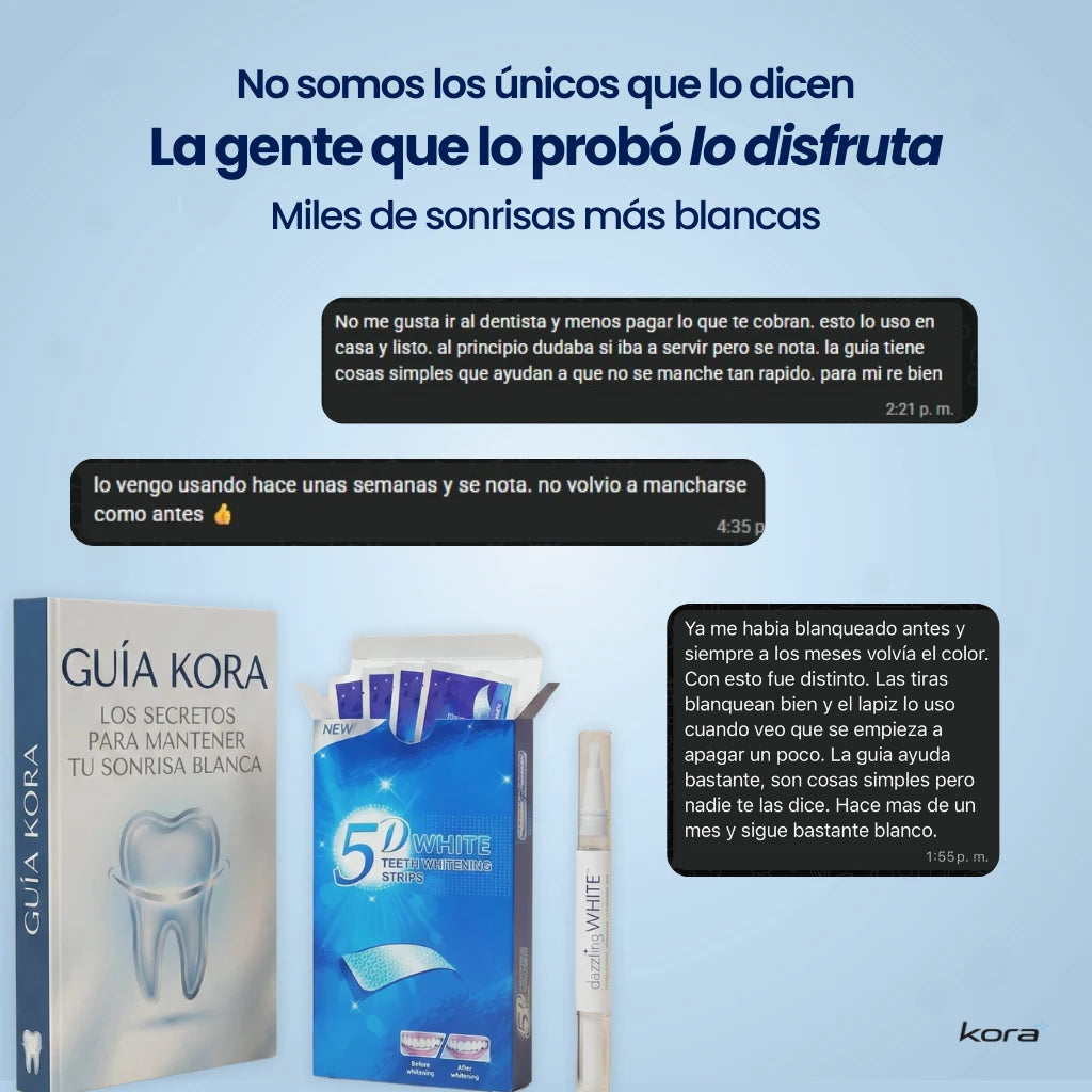 Combo Blanqueador Premium Kora®